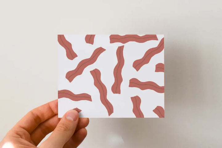 Any Occasion Card Bacon Print