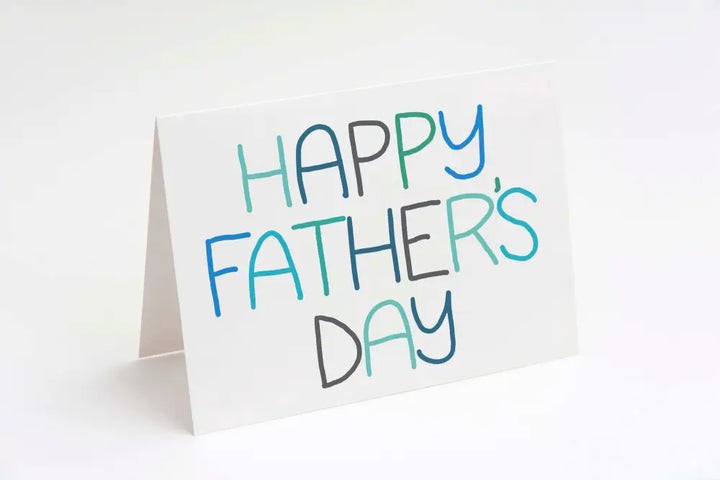Fathers Day Card Handwritten Greeting