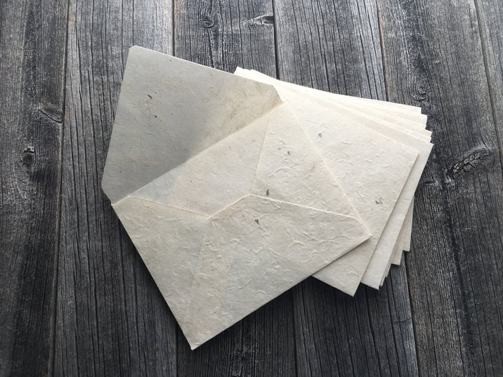 Set of 100 Lokta Envelopes