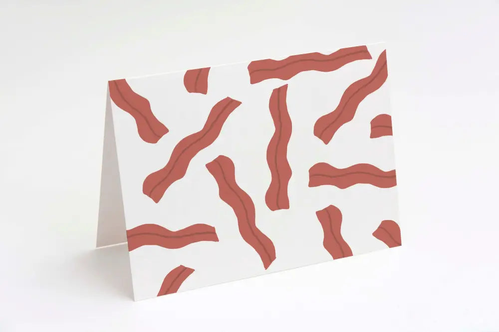 Any Occasion Card Bacon Print