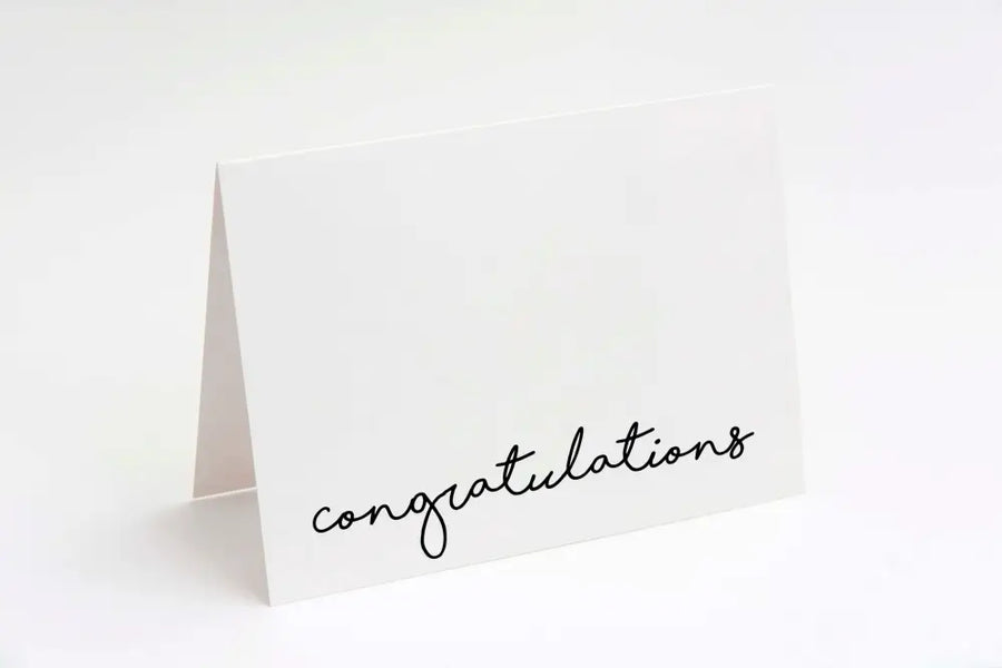 Congratulations Card Simple Script