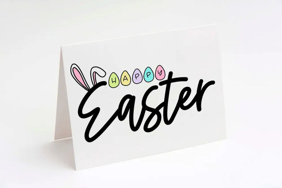 Easter Card Bunny Ears